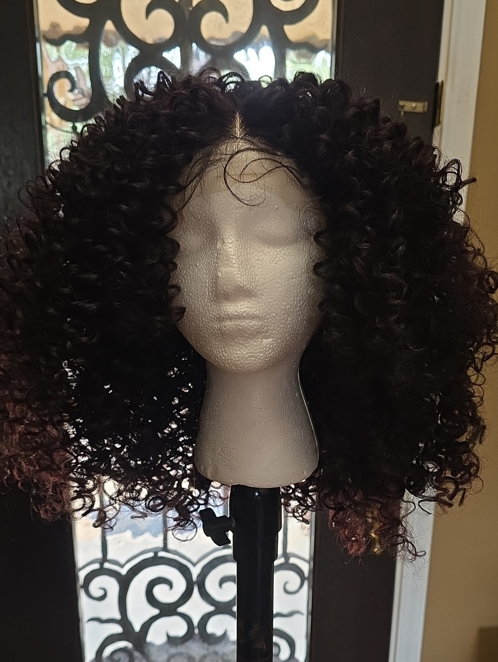 NWOT Thick Curly Synthetic Lace Front
